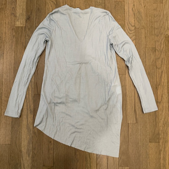 NWT BCBGMaxAzria Steel Blue Top - size s - Picture 3 of 5